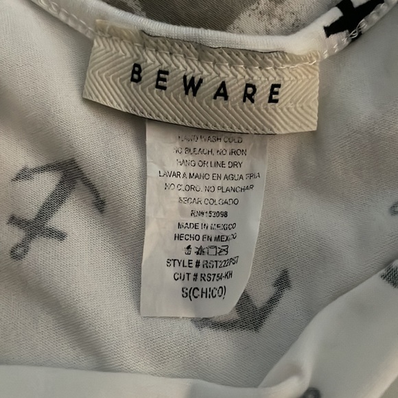 BEWARE BODYSUIT🤍SIZE SMALL - Picture 5 of 7